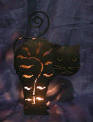 wrought iron handicraft iron candle holder by art export bali indonesia