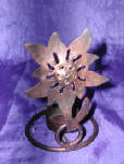 wrought iron handicraft iron candle holder by art export bali indonesia