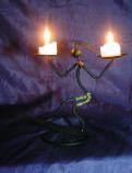 wrought iron handicraft iron candle holder by art export bali indonesia