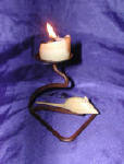 wrought iron handicraft iron candle holder by art export bali indonesia