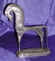 Silver Plated Bronze Horse