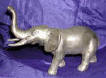 Silver Plated Bronze Elephant