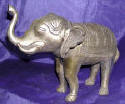 Silver Plated Bronze Elephant