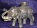 Silver Plated Bronze Elephant