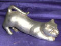 Silver Plated Bronze Cat