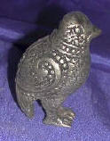 Silver Plated Bronze Bird