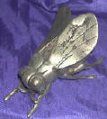 Silver Plated Bronze Fly