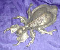 Silver Plated Bronze Bug