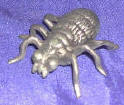 Silver Plated Bronze Spider