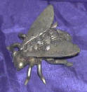 Silver Plated Bronze Fly