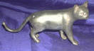 Silver Plated Bronze Cat