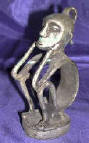 Silver Plated Bronze Human Form Primitive