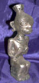 Silver Plated Bronze Human Form Primitive