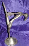 Silver Plated Bronze Human Form 