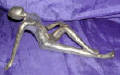 Silver Plated Bronze Human Form