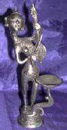 Silver Plated Bronze Human Form