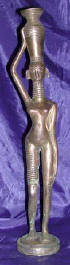 Silver Plated Bronze  Human Form