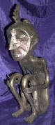 Silver Plated Bronze Human Form Primitive