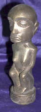 Silver Plated Bronze Human Form Primitive