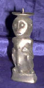 Silver Plated Bronze Human Form Primitive