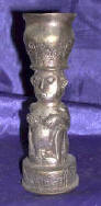 Silver Plated Bronze Human Form Primitive