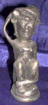 Silver Plated Bronze Human Form