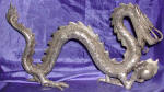 Silver Plated Bronze Dragon