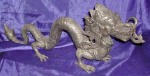 Silver Plated Bronze Dragon