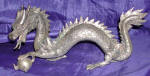 Silver Plated Bronze Dragon