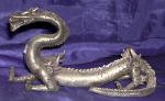 Silver Plated Bronze Dragon