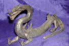 Silver Plated Bronze Dragon