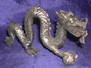 Silver Plated Bronze Dragon