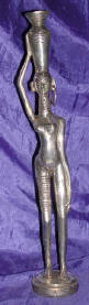 Silver Plated Bronze Human Form