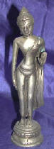 Silver Plated Bronze Buddha