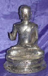 Silver Plated Bronze Buddha