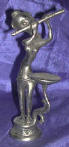 Silver Plated Bronze Human Form