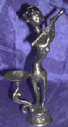 Silver Plated Bronze Human Form 