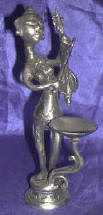 Silver Plated Bronze Human Form 