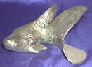 Silver Plated Bronze Fish