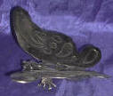 Silver Plated Bronze Butterfly