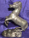 Silver Plated Bronze Horse