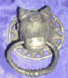 Silver Plated Bronze  Door Knocker 