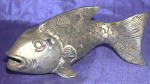 Silver Plated Bronze Fish 