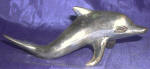 Silver Plated Bronze Dolphin