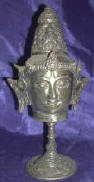 Silver Plated Bronze Buddha