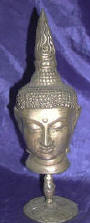 Silver Plated Bronze Buddha