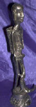 Silver Plated Bronze Human Form 