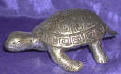 Silver Plated Bronze Turtle