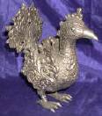 Silver Plated Bronze Bird