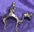 Silver Plated Bronze Human Form